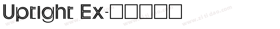 Uptight Ex字体转换